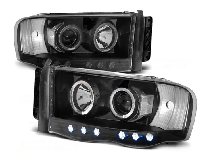 lampy-reflektory-nowe-dodge-ram-02-06-ringi-black-stan-nowy