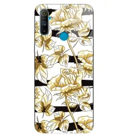etui-glass-black-do-realme-c3-kwiatowy-roslinny-tropikany-pattern-wiele-wz