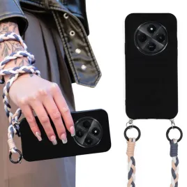 etui-do-xiaomi-redmi-14c-4g-czarny-mat-plecione-trend-minimalistyczne-hit