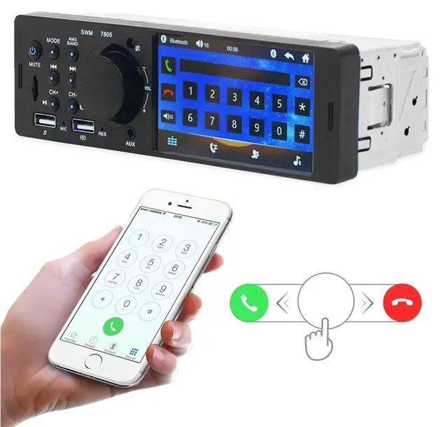 radio-samochodowe-1din-ekran-41-usb-bluetooth-sd-stan-opakowania-oryginalne-kod-producenta-ncs-seria-200