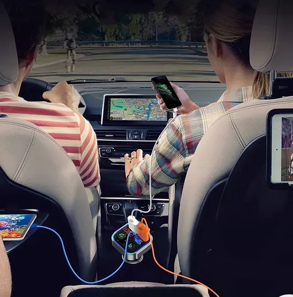 transmiter-fm-bluetooth-szybka-ladowarka-qc-usb-pd-kod-producenta-tr227-stan-opakowania-oryginalne