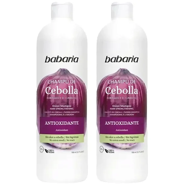 2x Szampon cebulowy Babaria Cebolla stymulujący wzrost włosa 700 ml