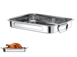 brytfanna-do-pieczenia-z-uchwytami-385x275x6cm-stal-nierdzewna-hendi