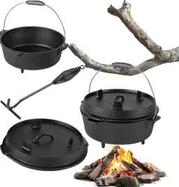 garnek-wegierski-zeliwny-kociolek-mysliwski-2w1-tradycyjny-z-patelnia-xl