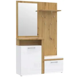 przedpokoj-tuluza-dab-artisan-bialy-polysk