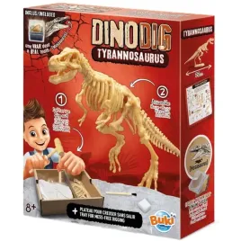 buki-maly-paleontolog-wykopaliska-szkielet-dinozaur-tyranozaur