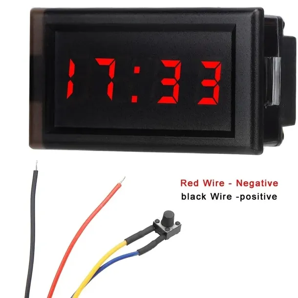 luminous-cyfrowy-zegar-samochodowy-led-stan-nowy-marka-bez-marki