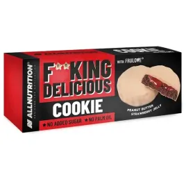 allnutrition-f-delicious-cookie-128g-peanut-butter-strawberry