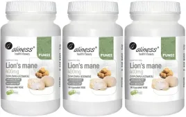3-x-aliness-lion-s-mane-ekstrakt-40-20-400mg-x-90-vege-kaps-uklad-krazenia