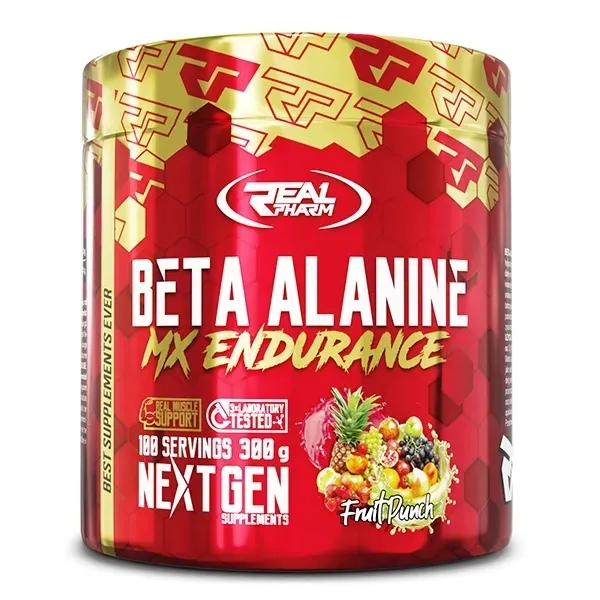 real-pharm-beta-alanine-300g-fruit-punch-dzialanie-wytrzymalosc