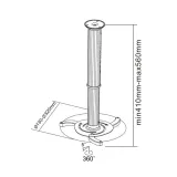 uchwyt-do-projektorow-sufitowy-kod-producenta-uch0102
