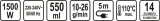 lund-67220-mop-parowy-1500w-dlugosc-przewodu-sieciowego-5-m