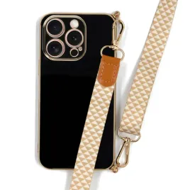 etui-do-iphone-16-pro-czarne-pasek-bezowy-joless-kobiece-case-lekkie-trend