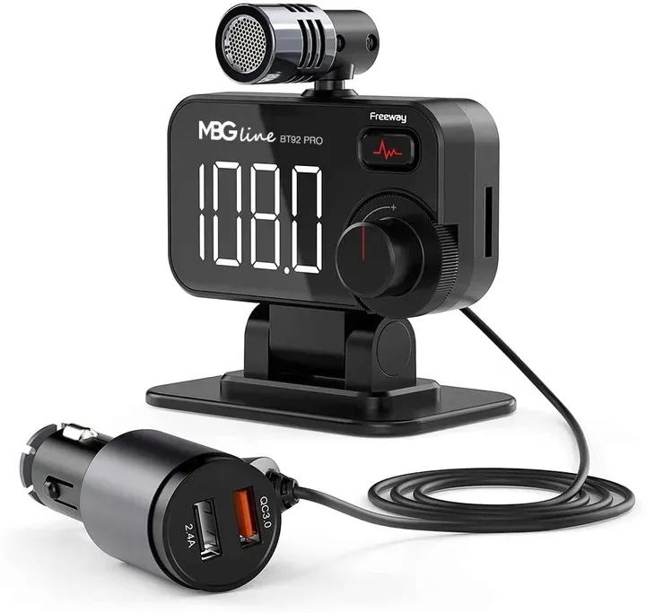 transmiter-fm-bluetooth-5-0-ladowarka-usb-qc-3-0-stan-nowy