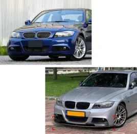dokladka-zderzaka-przod-dla-bmw-e90-e91-lci-lift-2008-2012-m-pakiet-czarny