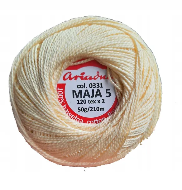 Kordonek MAJA 5 ariadna 210m - 331 wanilia