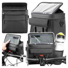 torba-rowerowa-na-kierownice-sakwa-kieszen-na-telefon-mapy-nawigacje-gps