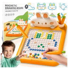 tablica-magnetyczna-dla-dzieci-montessori-magpad-krolik-ukladanka-mozaika