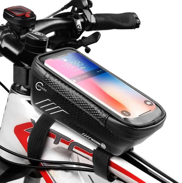 TORBA ROWEROWA SAKWA UCHWYT NA TELEFON WODOODPORNA