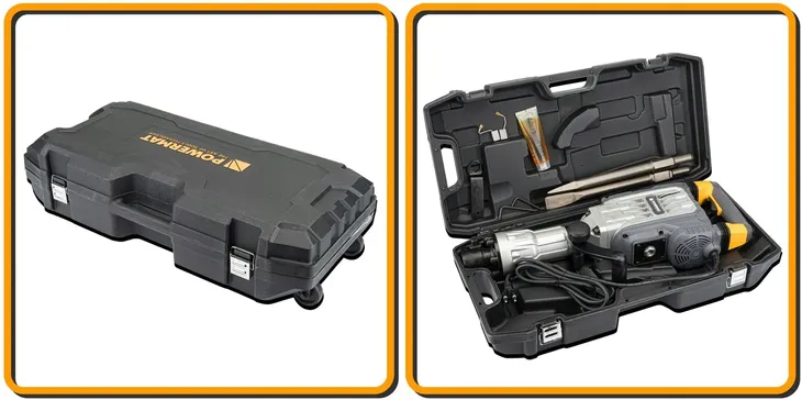 mlot-wyburzeniowy-udarowy-do-kucia-betonu-mocny-3300w-hex-65j-walizka-dluta-stan-nowy-marka-powermat