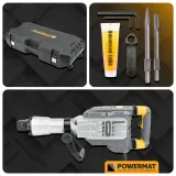 mlot-wyburzeniowy-udarowy-do-kucia-betonu-mocny-3300w-hex-65j-walizka-dluta-stan-nowy-moc-3300-w