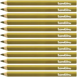 kredka-bambino-trojkatna-w-drewnianej-oprawie-gruba-jumbo-zlota-12-sztuk