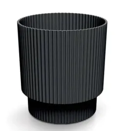 doniczka-czarna-prazkowana-plastikowa-157x146-cm-dekoracyjna