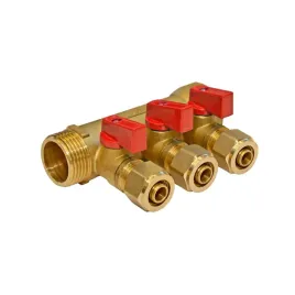 idmar-rozdzielacz-pex-1-x-16mm-x3-z-zaworami-do-cieplej-wody