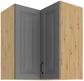 szafka-stilo-60x60-narozna-gorna-ciemnoszary-dab-artisan-2-drzwi