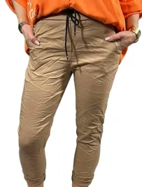 spodnie-gnieciuchy-lycra-gumy-wysoki-stan-kieszenie-bezowe-vv-44-46-3xl-4xl