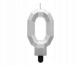 swieczka-na-tort-cyfra-0-cyferka-diament-metalik-srebrny-76-cm-urodziny