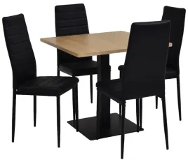 stol-80x80cm-metalowa-podstawa-4x-krzeslo-ekoskora-restauracja-kawiarnia