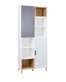regal-80-190-40-cm-bialy-grafit-szary-dab-lefkas