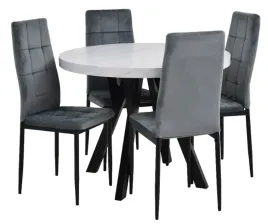 stol-okragly-rozkladany-100x100-200cm-i-4-krzesla-tapicerowane
