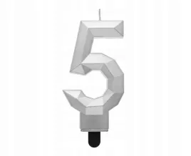 swieczka-na-tort-cyfra-5-cyferka-diament-metalik-srebrny-76-cm-urodziny