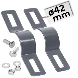 obejma-ogrodzeniowa-fi-42-grafit-kpl-przelotowa