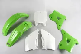 ufo-komplet-plastikow-kawasaki-kx-125-96-98-kolor-oem-zielony-bialy-k