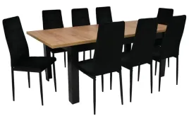 stol-rozkladany-90x160-200cm-craft-i-8-krzesel-tapicerowanych-welur-czarny