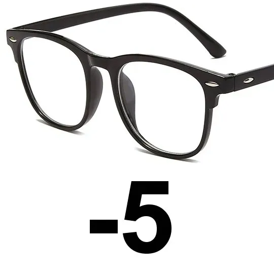 OKULARY KOREKCYJNE NERD nerdy retro MINUSY -5