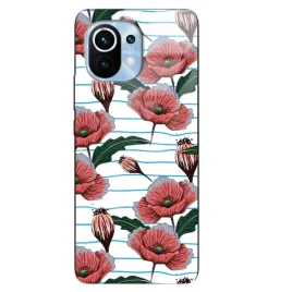 etui-glass-black-do-xiaomi-mi-11-kwiatowy-roslinny-tropikany-wiele-wzorow