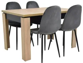 stol-rozkladany-80x120-160cm-sonoma-4-krzesla-welur-szary