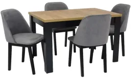 stol-rozkladany-80x120-160cm-i-4-krzesla-tapicerowane-kubelkowe-kolory
