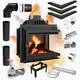 kominek-wklad-kominkowy-narozny-prawy-simple-8kw-kratki-zestaw-luft-rury