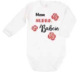 body-napis-nadruk-mam-super-babcie-biale-r-98-klekle