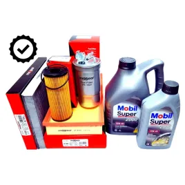 4-filtry-5l-10w40-mobil-audi-a3-8loctavia-iboragolf-ivnew-beetle-1-9tdi