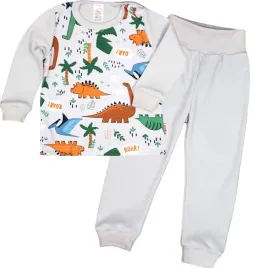 pizama-kolekcja-z-bawelny-organicznej-gots-dinozaury-popiel-r-128-klekle