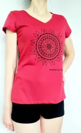 pizama-krotka-roz-czarna-mandala-s-gratis-butterflyandtiger