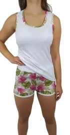 pizama-krotka-biala-kwiaty-gratis-xs-butterflyandtiger