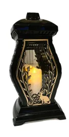 znicz-lampion-glamour-waza-ratan-czarna-zloty-zajac-wielkanoc