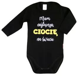 body-napis-nadruk-mam-najlepsza-ciocie-r-80-klekle